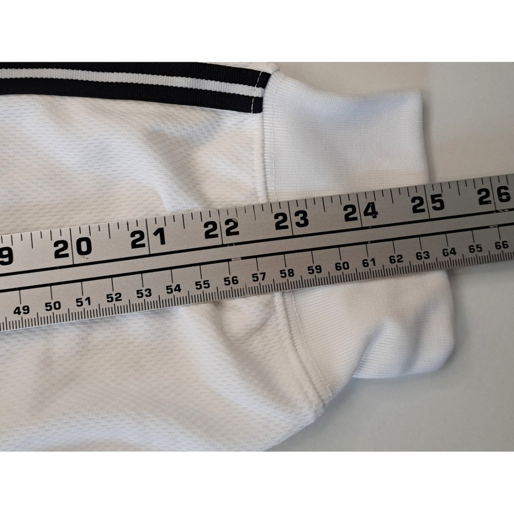 Emerge RapiDry Long Sleeve Shirt Men's XL White Athletic Stirpes on Sleeve‎ - Picture 9 of 9